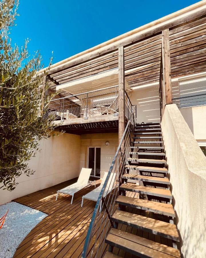 Cassis, le Grand Bleu, triplex vue mer, port plage 10mn à pieds Exterior foto